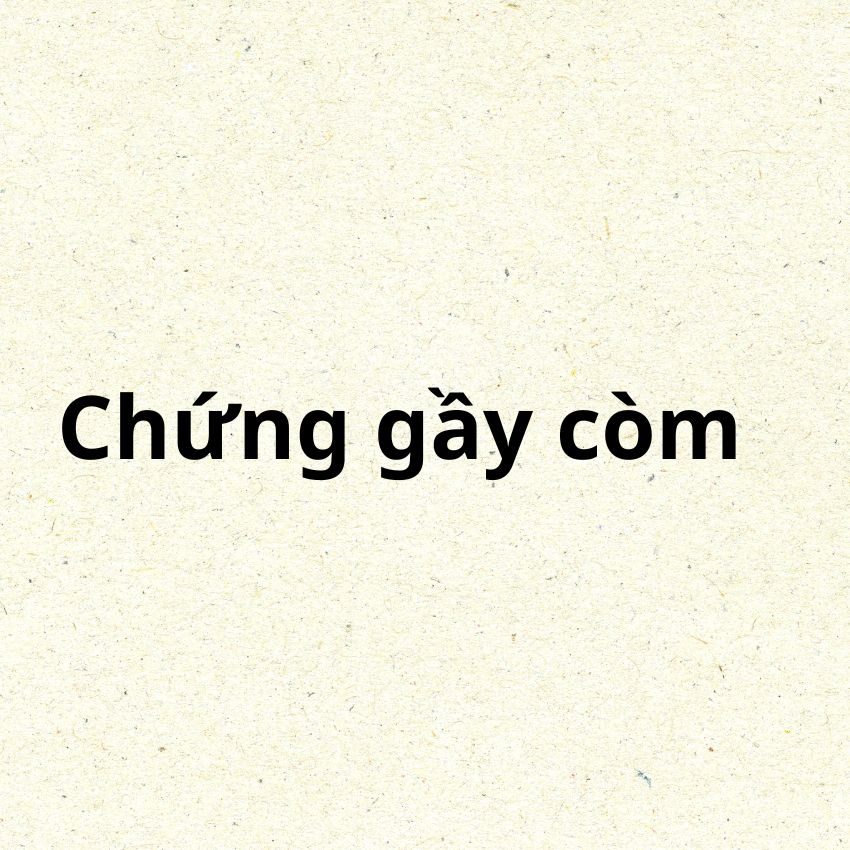 Chứng gầy còm