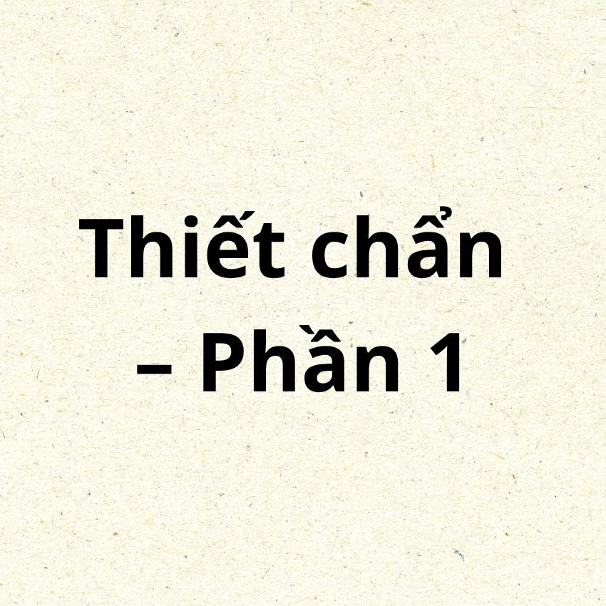 Thiết chẩn trong Đông y