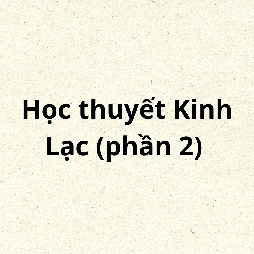 Chức năng sinh lý của hệ kinh lạc