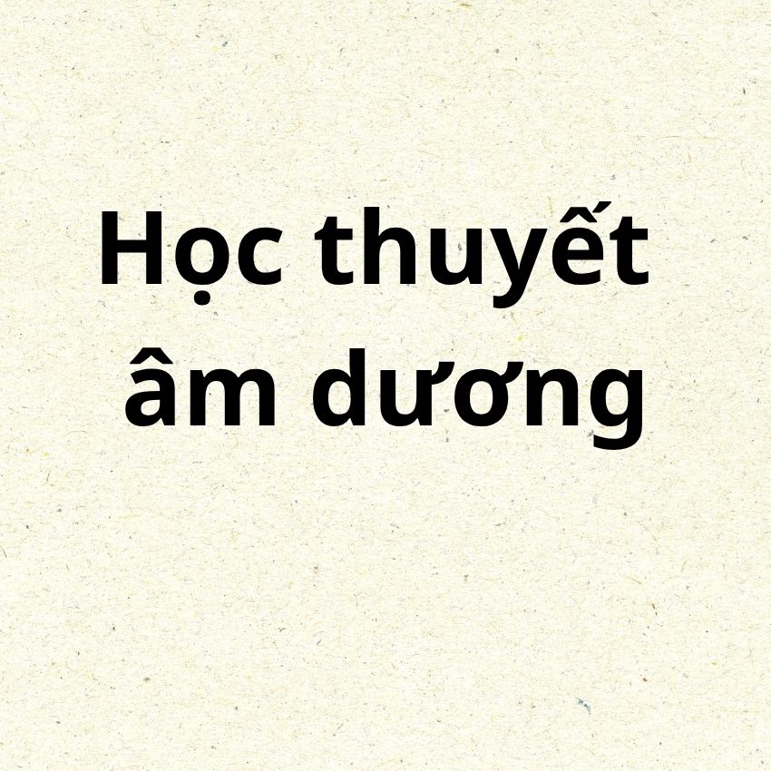 Học thuyết âm dương
