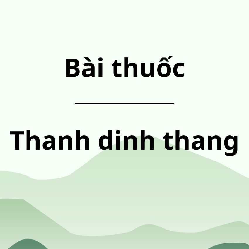 Thanh dinh thang